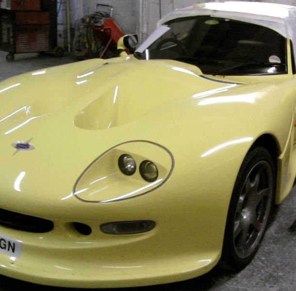 full body respray yellow